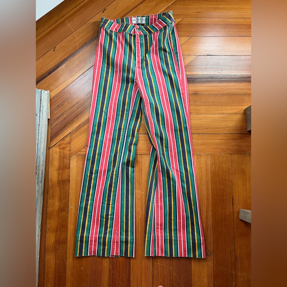 We The Free Colorful Striped Pants